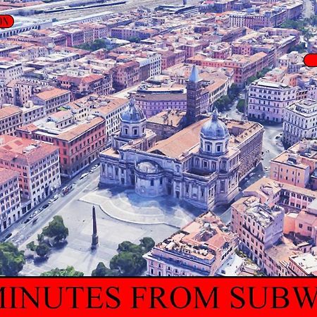 Free Breakfast - Big Apartment In The Heart Of Roma Exterior foto